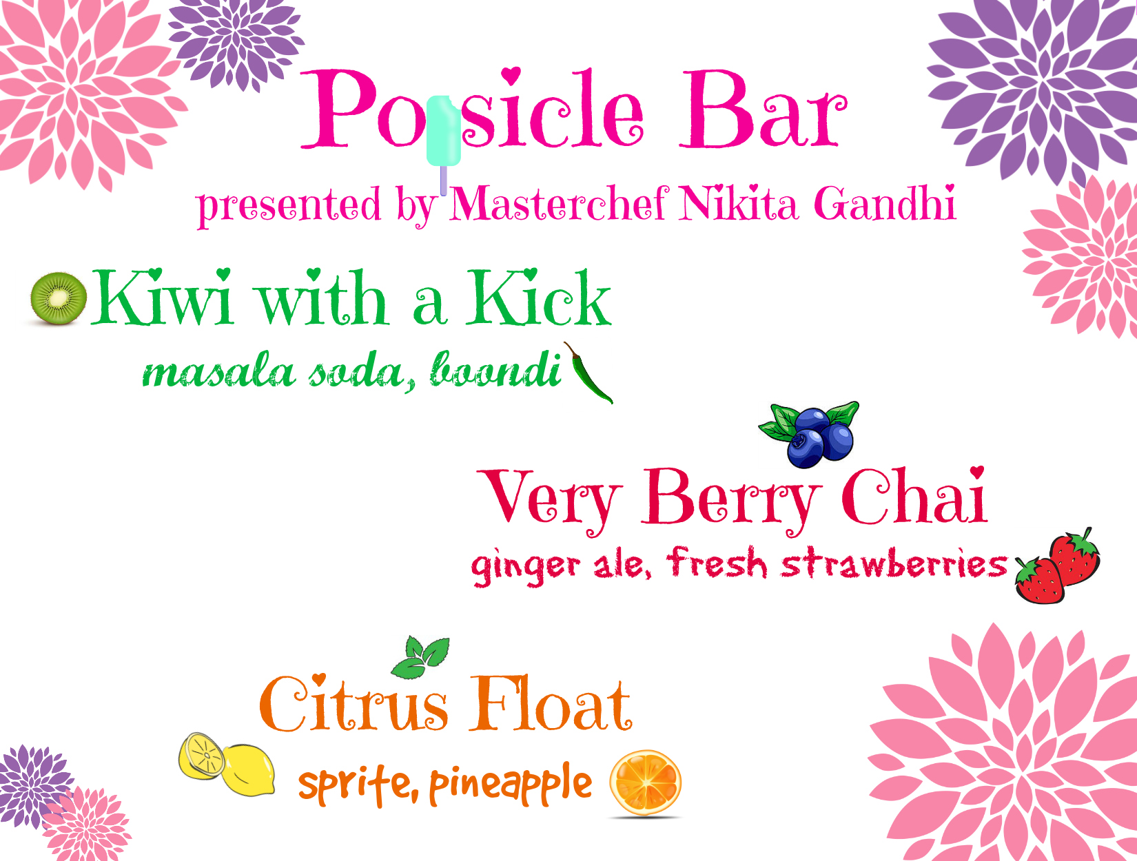 Popsicle bar Menu (2)